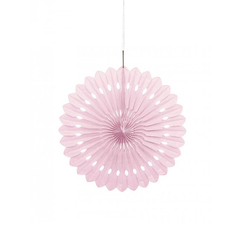 Διακοσμητική βεντάλια σε ροζ χρώμα