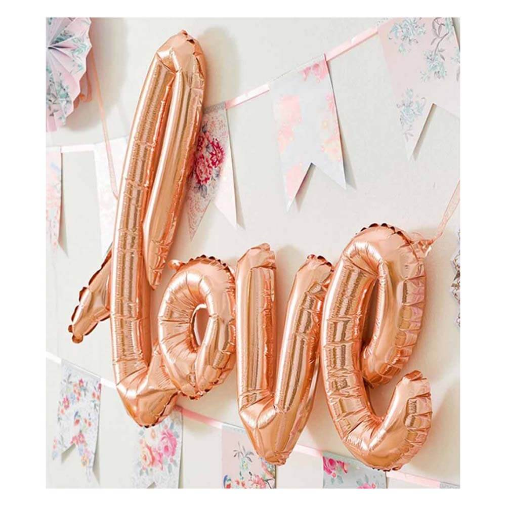 Μπαλόνι σε σχήμα Love Flamingo Talking