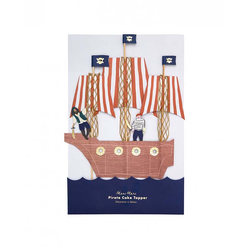 Topper για κέικ με θέμα πειρατές
