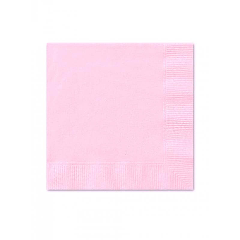 Χαρτοπετσέτες σε ροζ χρώμα