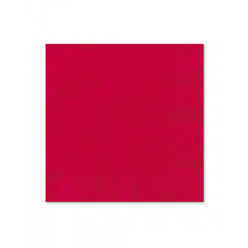 Χαρτοπετσέτες σε κόκκινο χρώμα