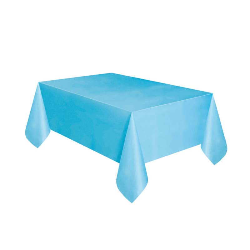 Πλαστικό τραπεζομάντηλο γαλάζιο