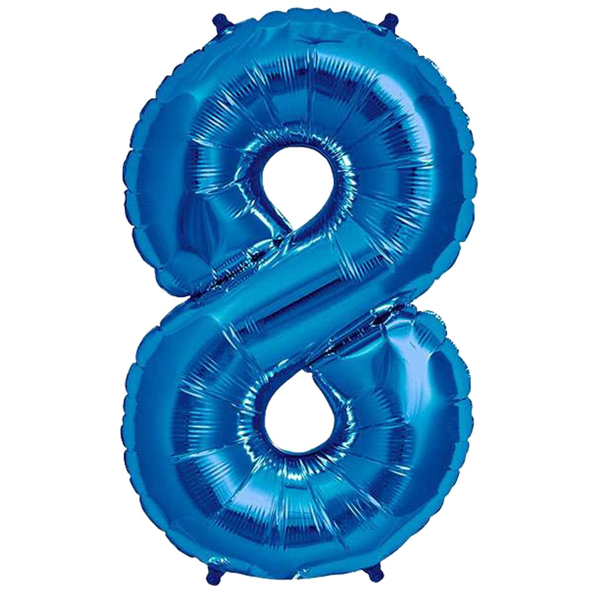 Μπαλόνι Φοιλ Νούμερο 8 μπλε 100εκ.