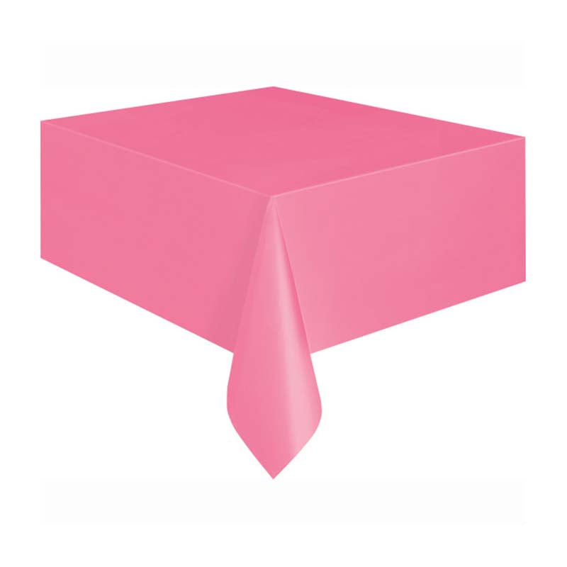Πλαστικό τραπεζομάντηλο φούξια 1.37x2.74 m