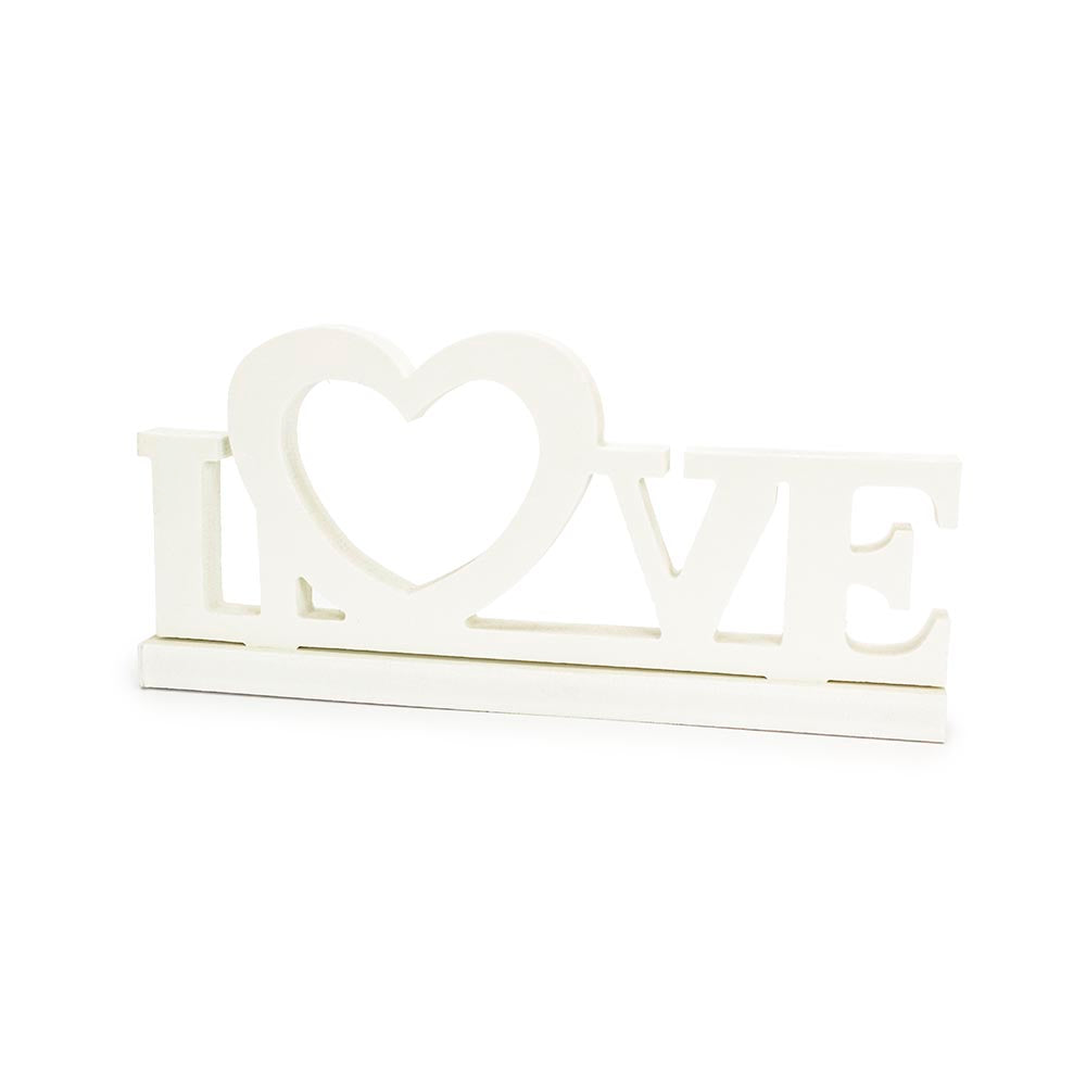 Διακοσμητικό γάμου Love 30x14εκ