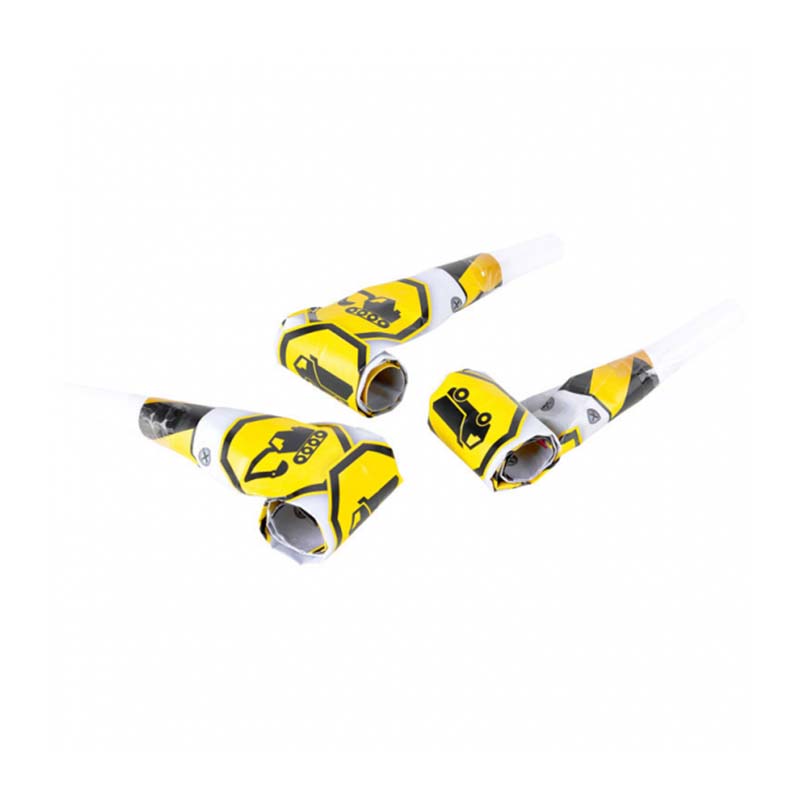 Χάρτινες σφυρίχτρες με φαγάνες