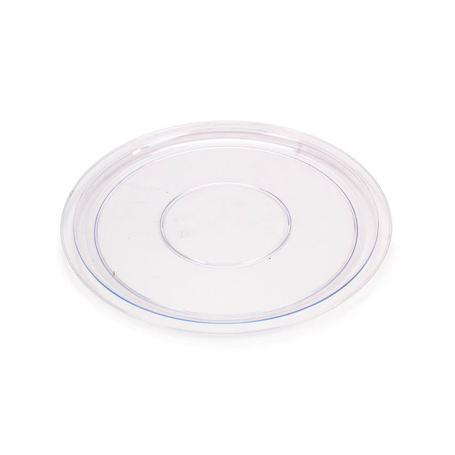 Πλαστικός δίσκος απλός διαφανές 30εκ