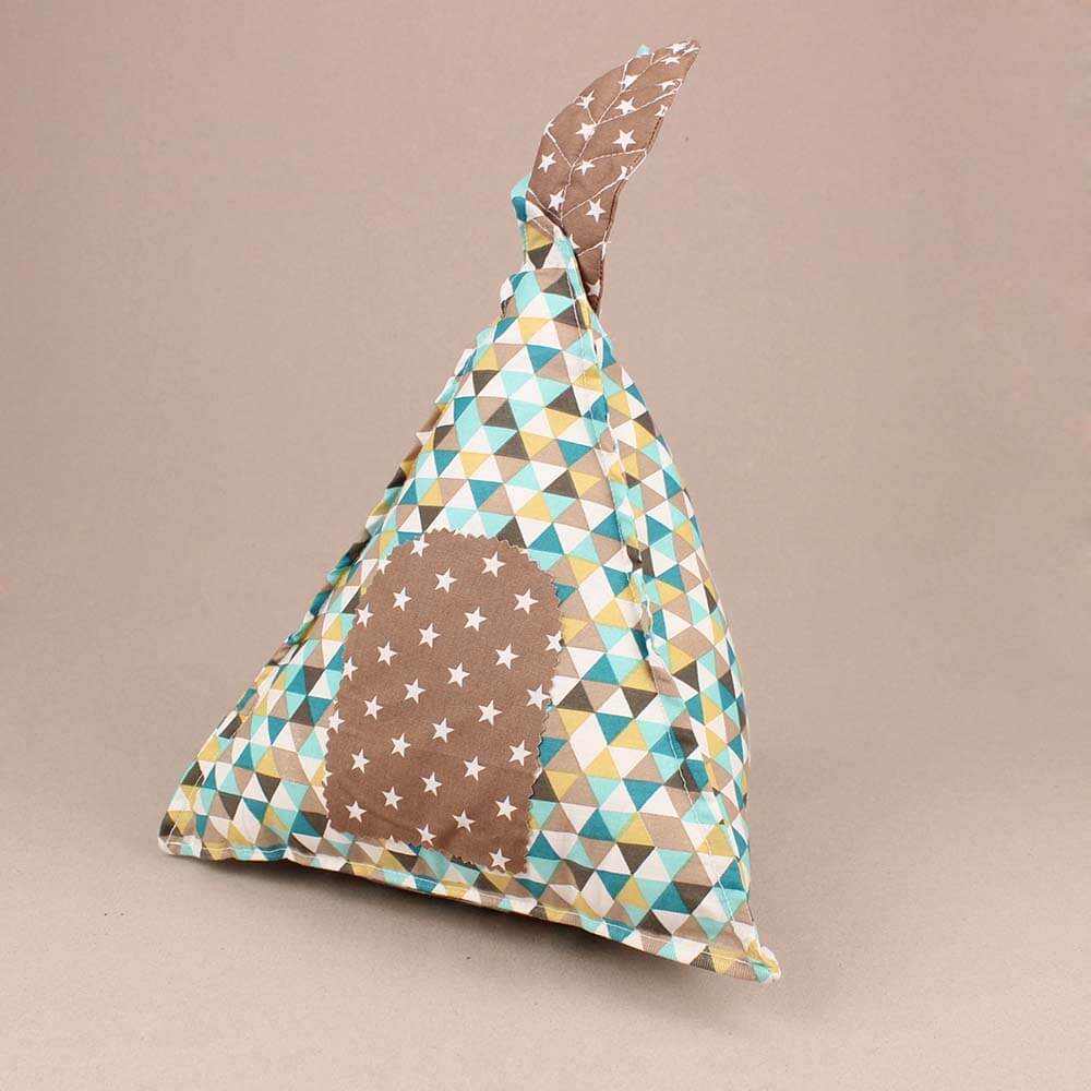 Μαξιλάρι υφασμάτινο σε σχήμα σκηνή ινδιάνων