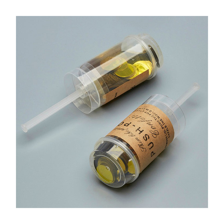 Κανονάκι με χρυσά κομφετί