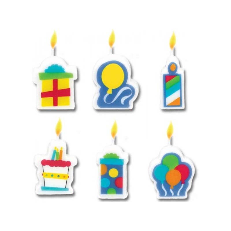 Κεράκια mini σε θέμα πάρτι γενεθλίων