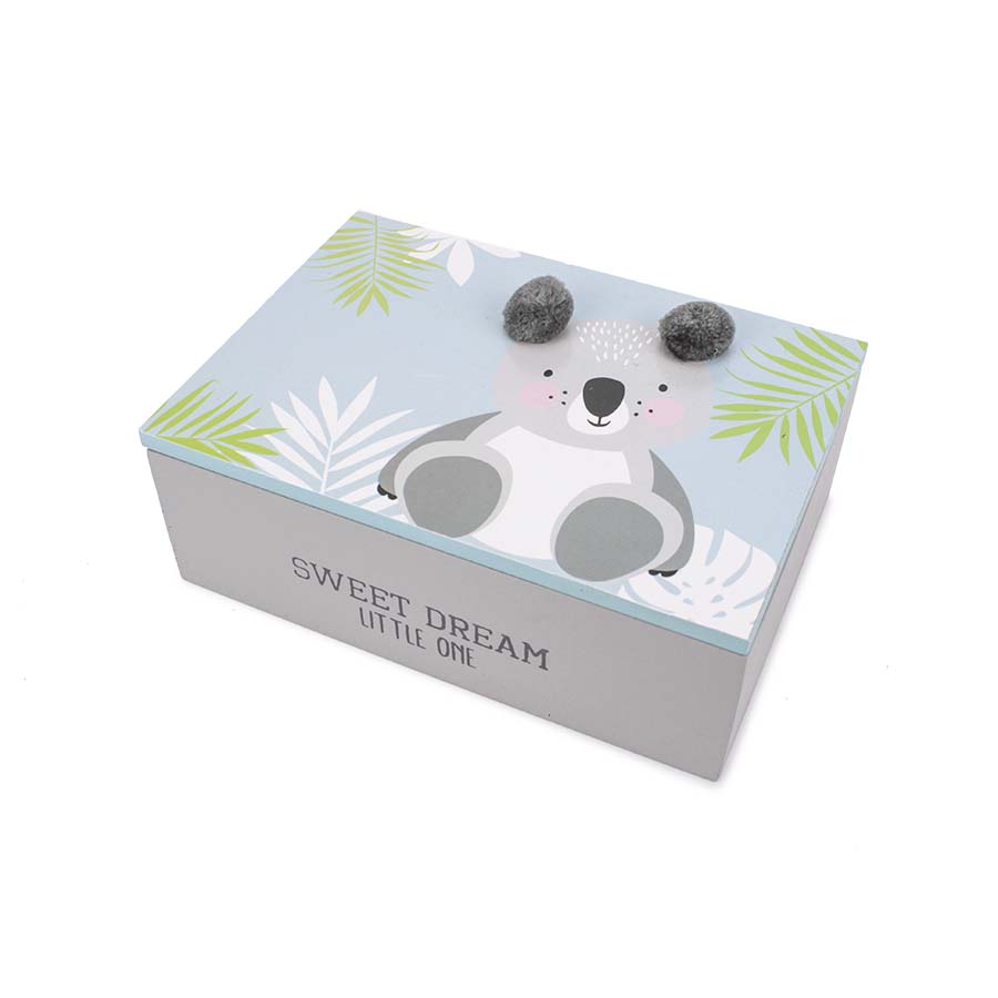 Κουτάκι ξύλινο κοάλα 17x12x6εκ