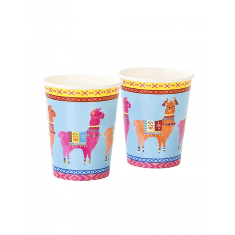 Χάρτινο ποτήρι ποτήρι Lama Boho Style Talking