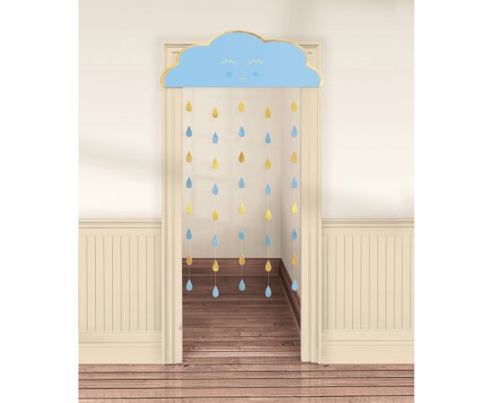 Κουρτίνα πόρτας συννεφάκι Baby Boy 98x192.7εκ.