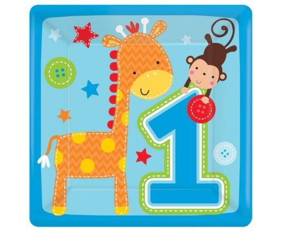 Πιάτα γλυκού One Wild Boy 8τεμ.