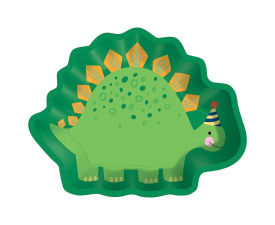 Πιάτα χάρτινα Dino-Mite 8τεμ.