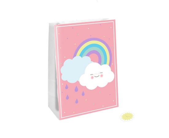 Σακουλάκια Δώρου Rainbow and Cloud 4 τεμ