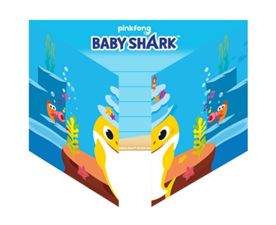 Πρόσκληση για Πάρτυ Baby Shark 8 τεμ