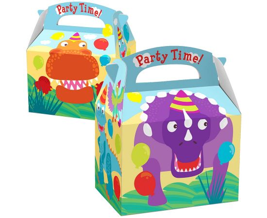 Κουτί φαγητού Party Box Δεινόσαυροι 4τεμ.