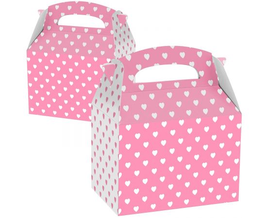Party Box ροζ με καρδιές 5τεμ.