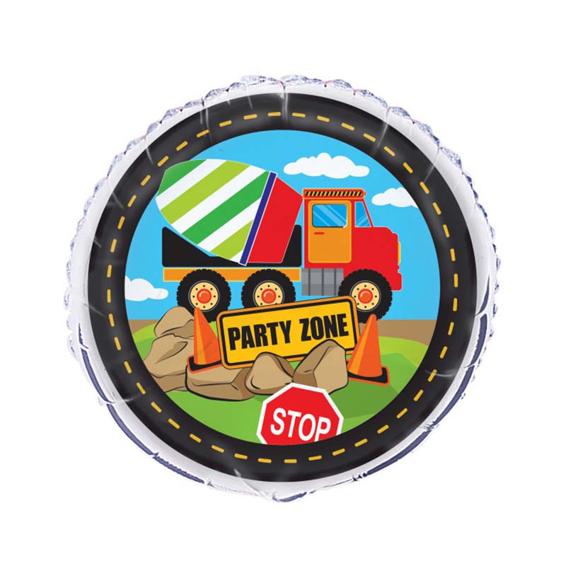 Μεταλλικό μπαλόνι με θέμα Construction