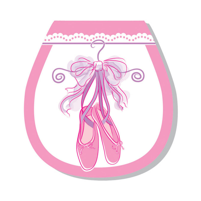 Μικρό σημειωματάριο με θέμα μικρή μπαλαρίνα