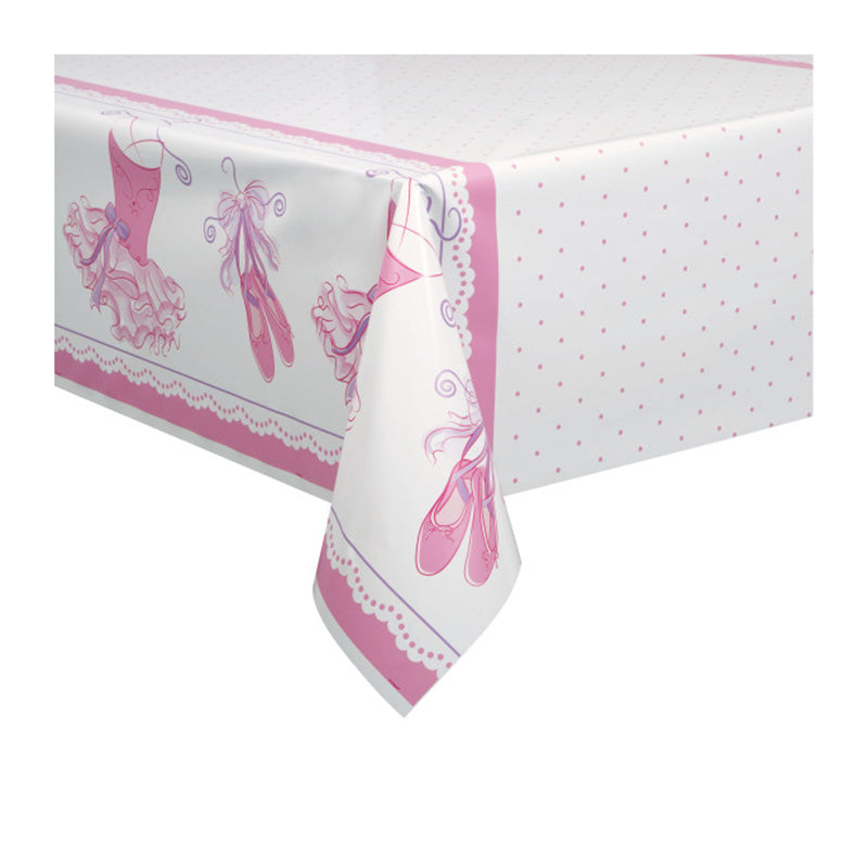 Πλαστικό τραπεζομάντηλο με θέμα μικρή μπαλαρίνα