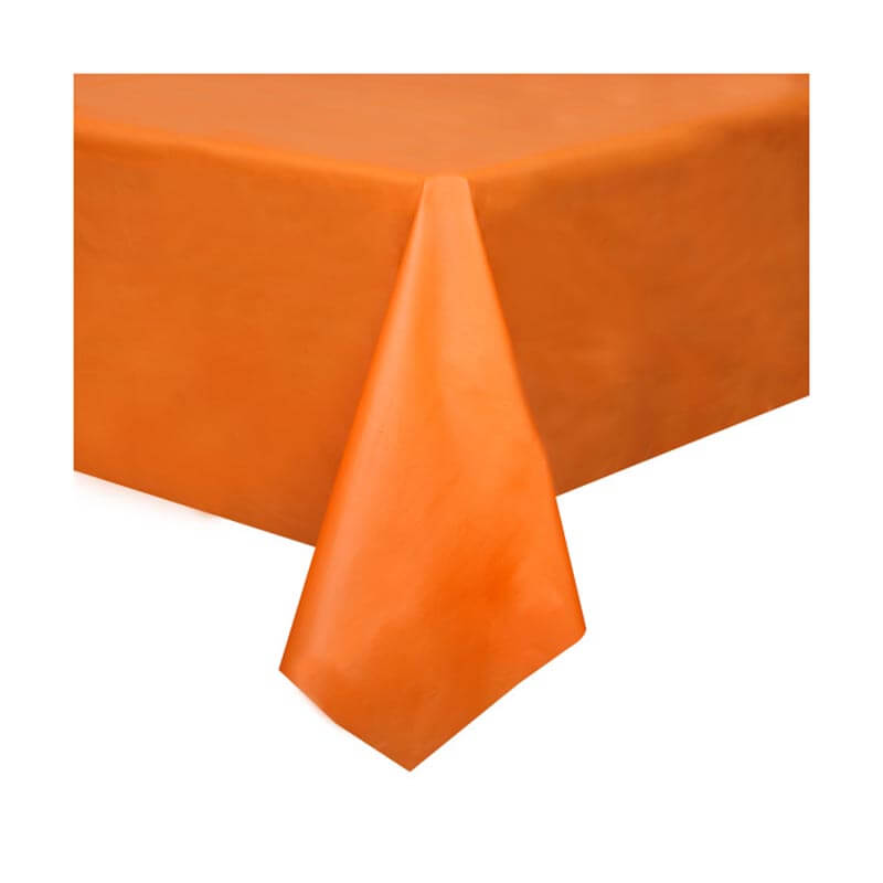 Πλαστικό τραπεζομάντηλο πορτοκαλί
