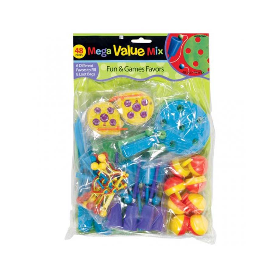 Πακέτο 48 Δωράκια Party Fun