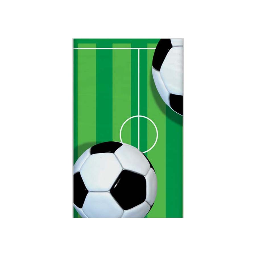 Πλαστικό τραπεζομάντηλο με θέμα Ποδόσφαιρο 137x213εκ