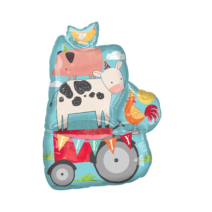 Μπαλόνι φόιλ ζωάκια φάρμας 63x83εκ