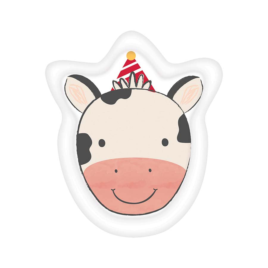 Χάρτινα πιάτα σε σχήμα αγελάδας 8τεμ