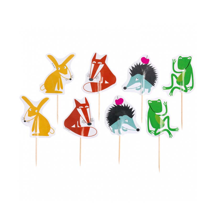 Toppers ζωάκια του δάσους 20τεμ