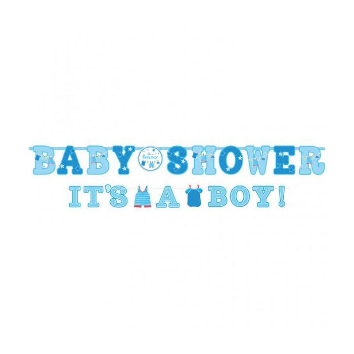 Γιρλάντα Baby Shower Its a Boy!