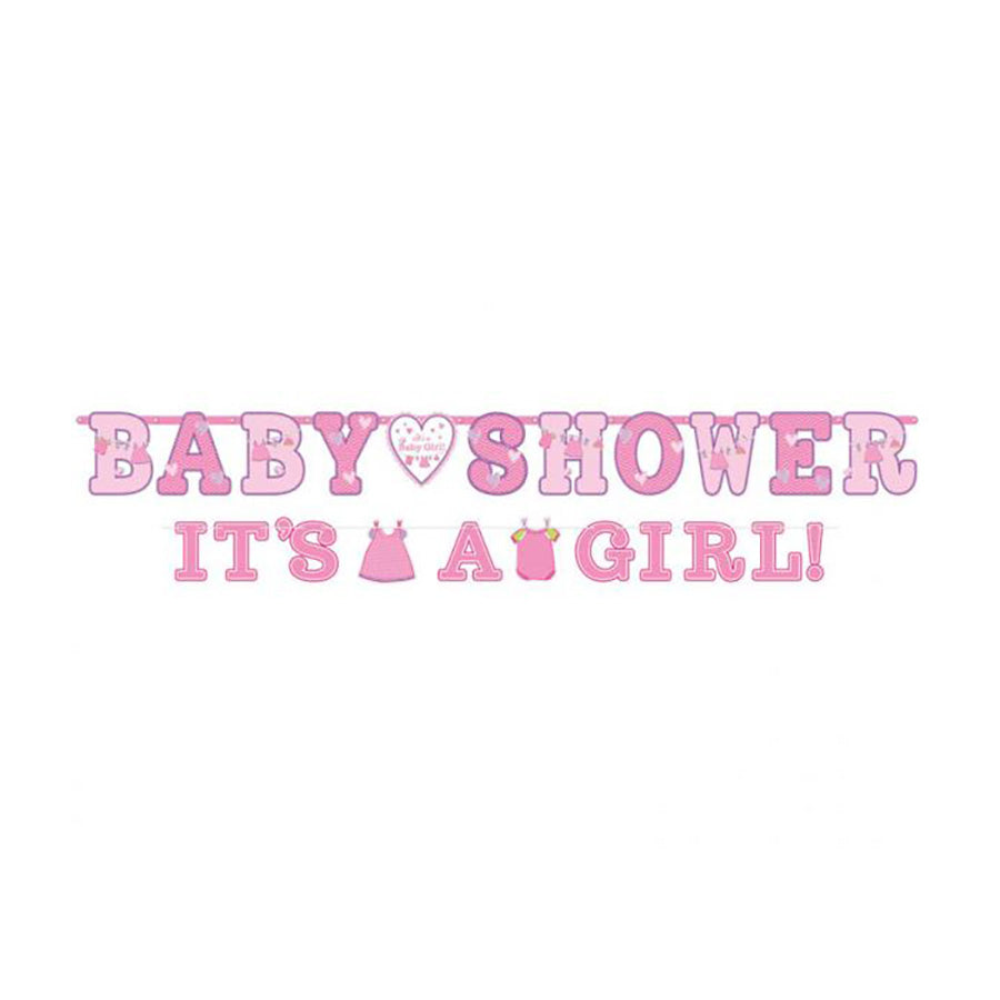 Γιρλάντα Baby Shower Its a Girl!