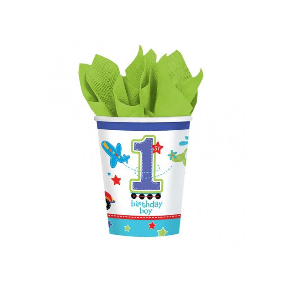 Χάρτινα ποτήρια All Aboard 8τεμ