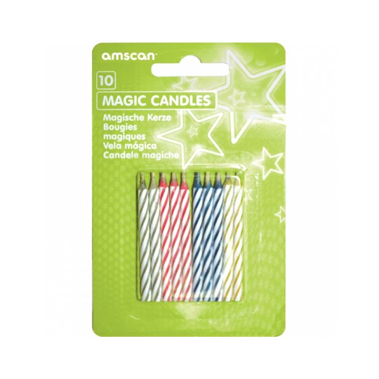 Μαγικά κεράκια Magical Relight 10τεμ