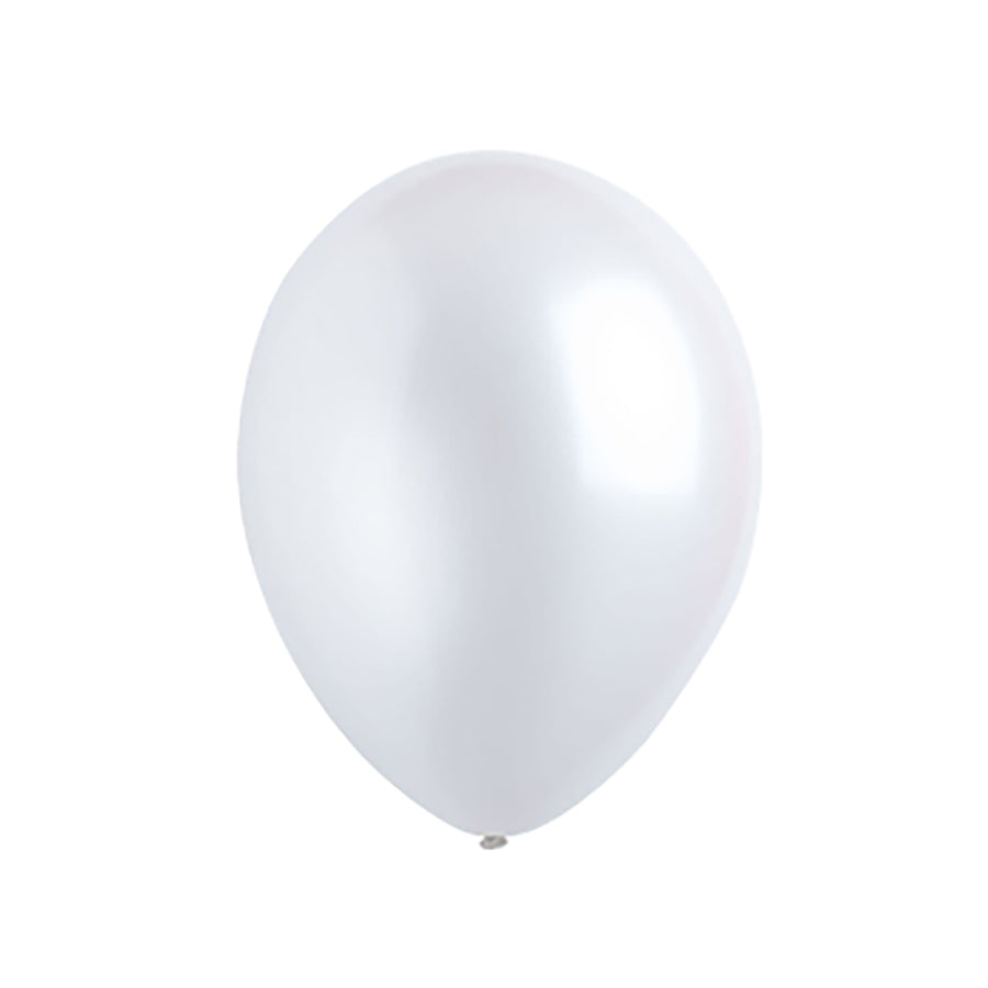 Μπαλόνια λάτεξ λεύκο 10τεμ