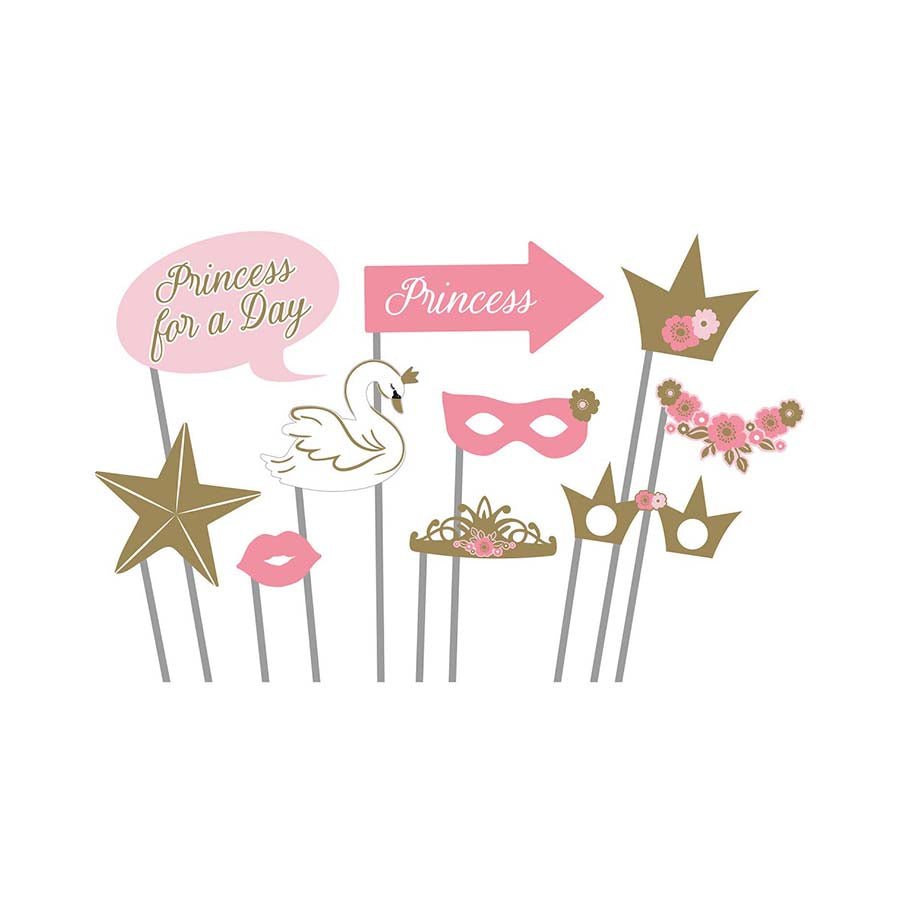Φωτογραφικό Photo Booth Princess for a Day 10 τεμ