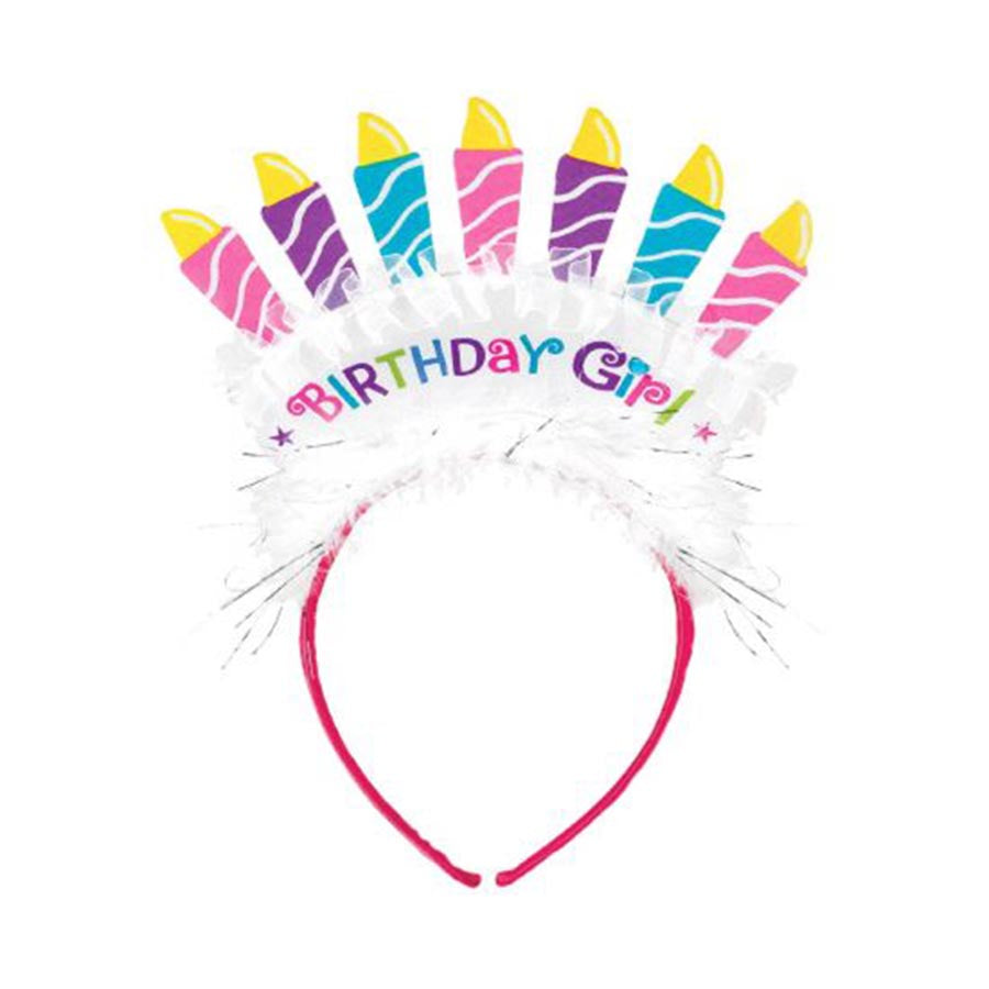 Τιάρα Happy Birthday Girl 11x13εκ