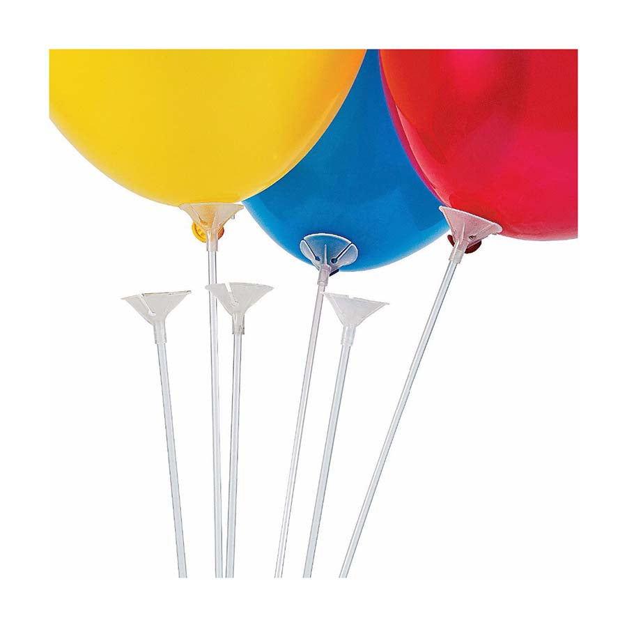 Καλαμάκι για μπαλόνι 1τεμ 20εκ