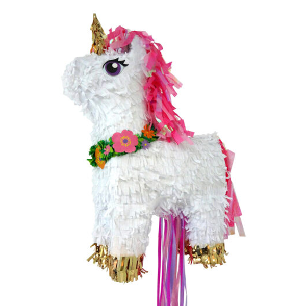 Πινιάτα Μονόκερος με Λουλούδια