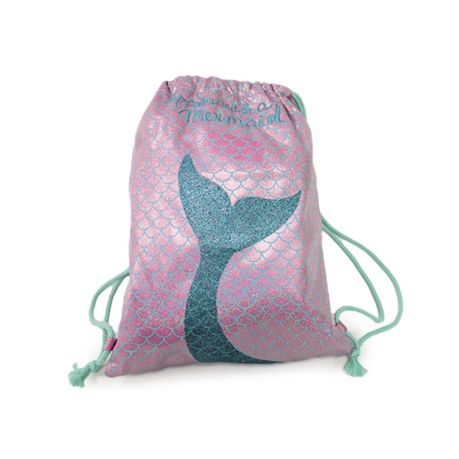 Σακίδιο πλάτης ιριδίζον ουρά γοργόνας 25x30