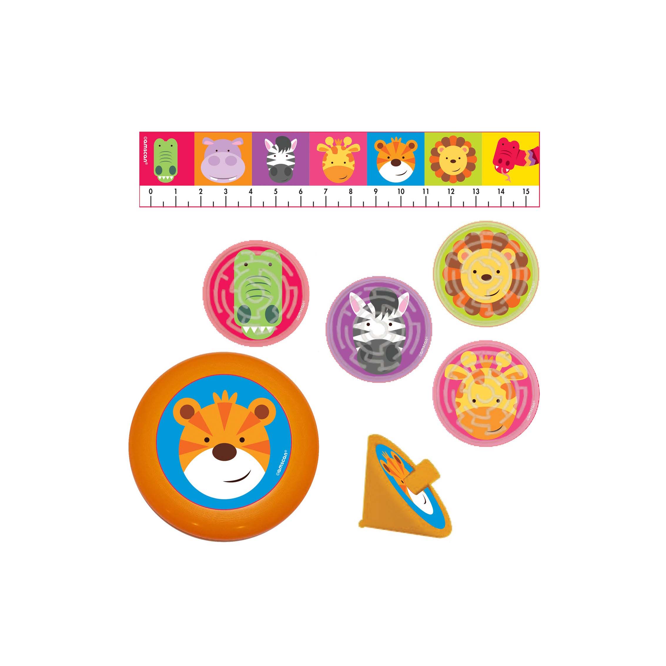 Πακέτο δωράκια ζώα της ζούγκλας 24τεμ