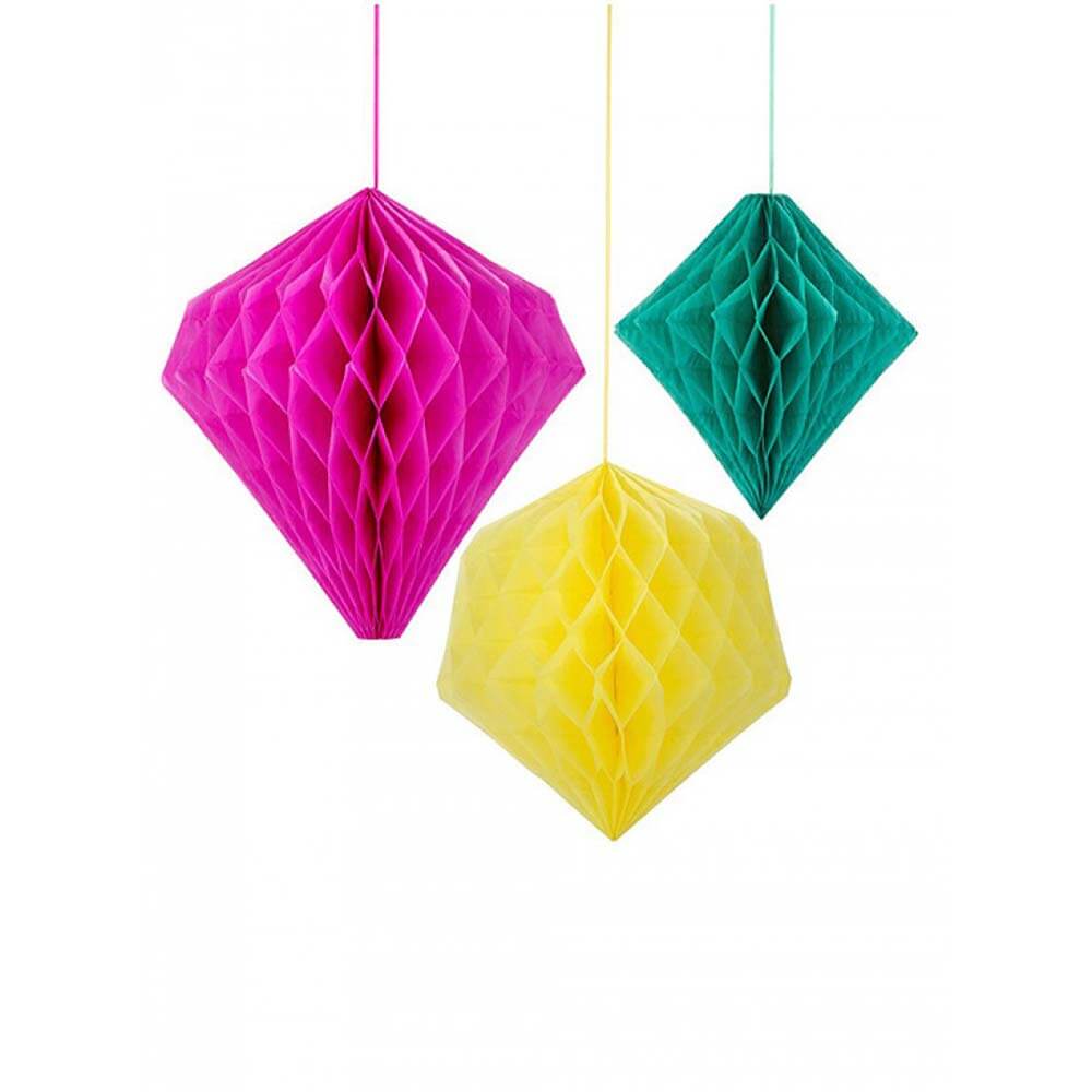 Χάρτινα Διακοσμητικά γεωμετρικά σχήματα