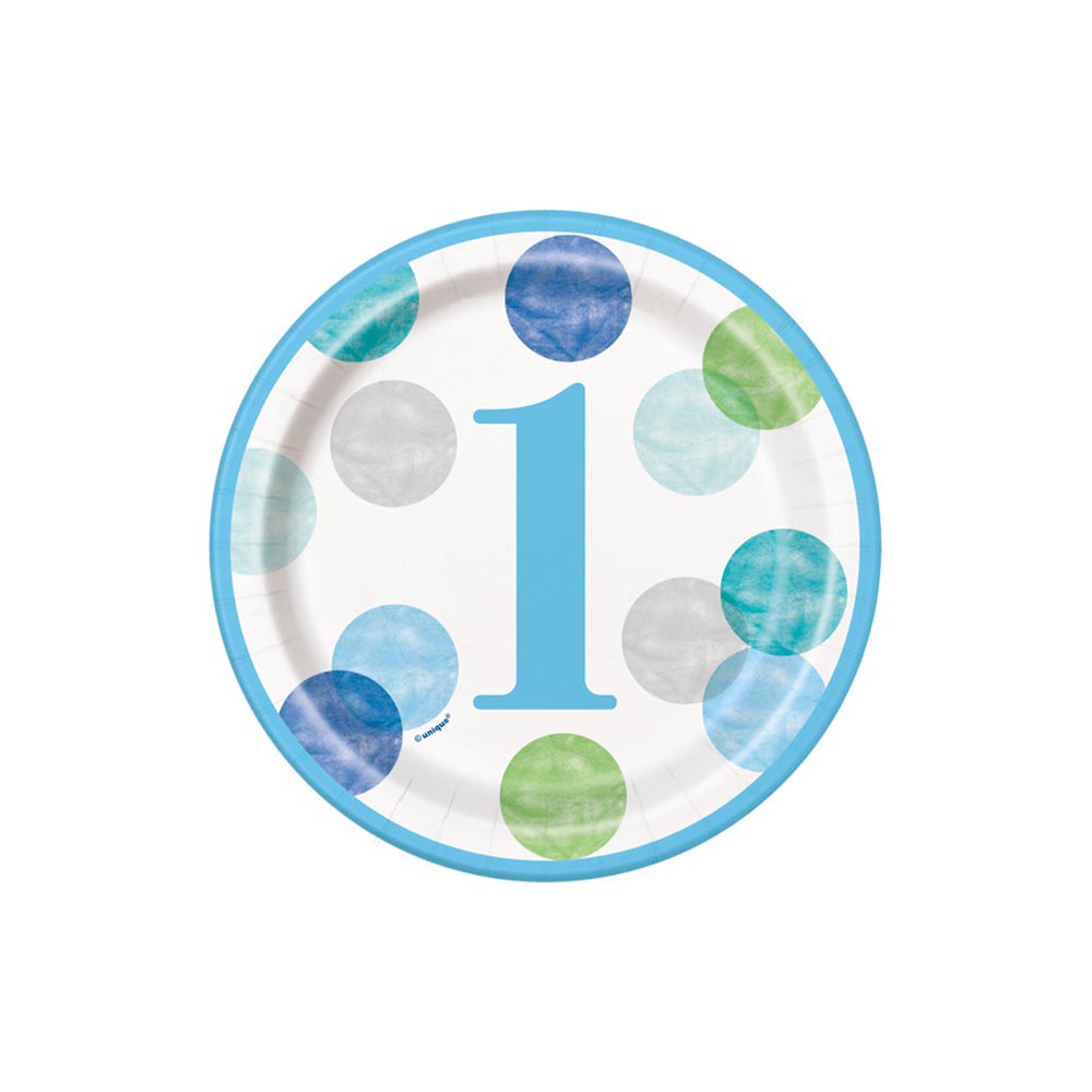 Πιάτα γλυκού Blue Dots 1st 8τεμ.