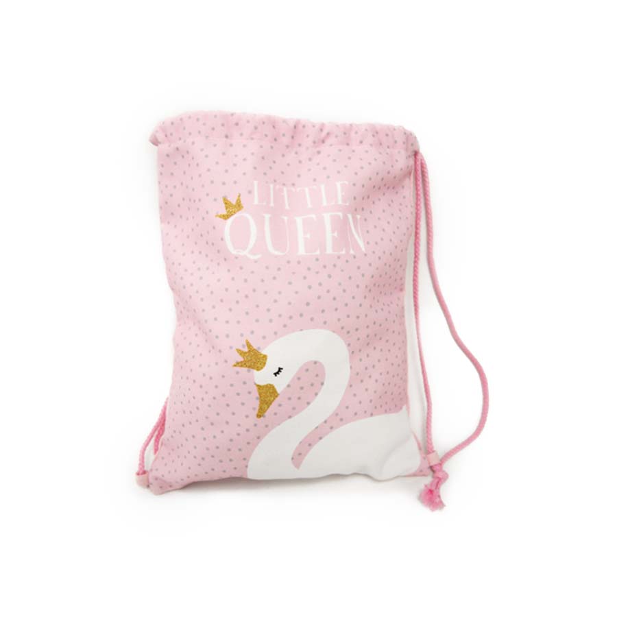 Υφασμάτινο σακίδιο πλάτης κύκνος 25x30