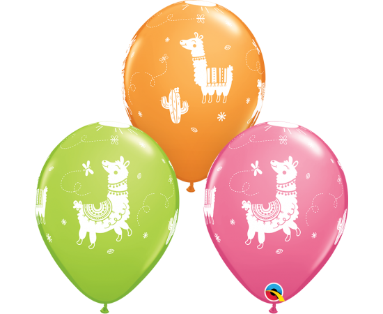 Μπαλόνια λάτεξ 28εκ. Lama 5τεμ.