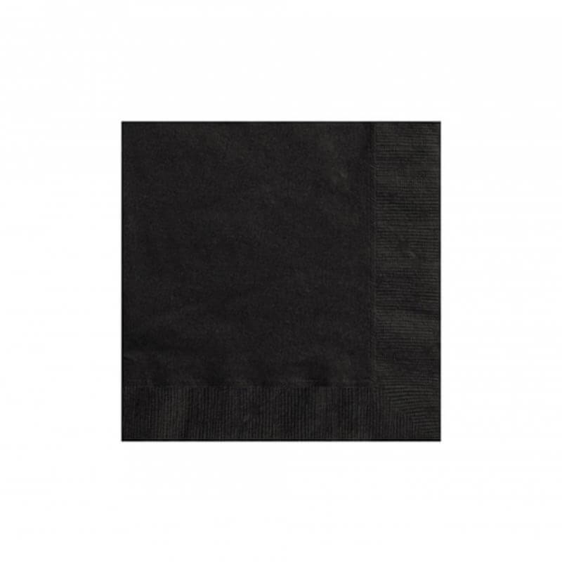 Χαρτοπετσέτες σε μαύρο χρώμα