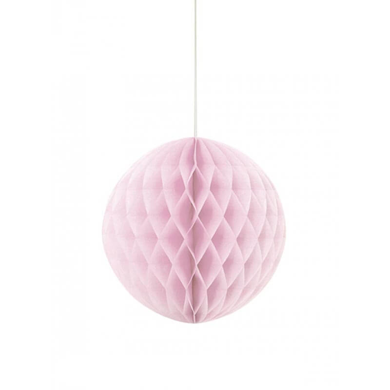 Μπάλα honeycomb σε ροζ χρώμα