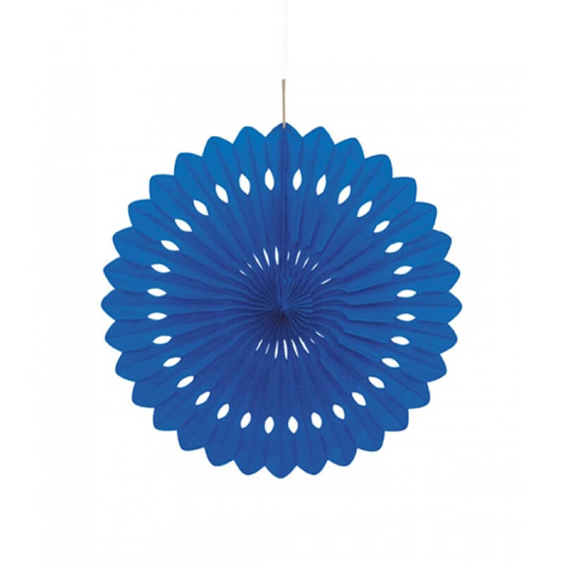 Διακοσμητική βεντάλια σε μπλε χρώμα